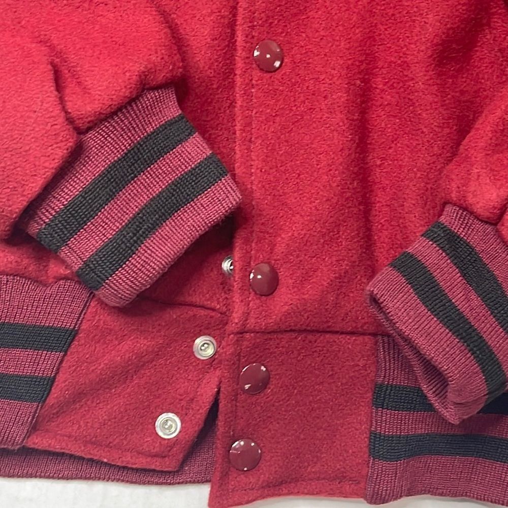 Vintage Holloway Wool Varsity School - Picture 4 of 16